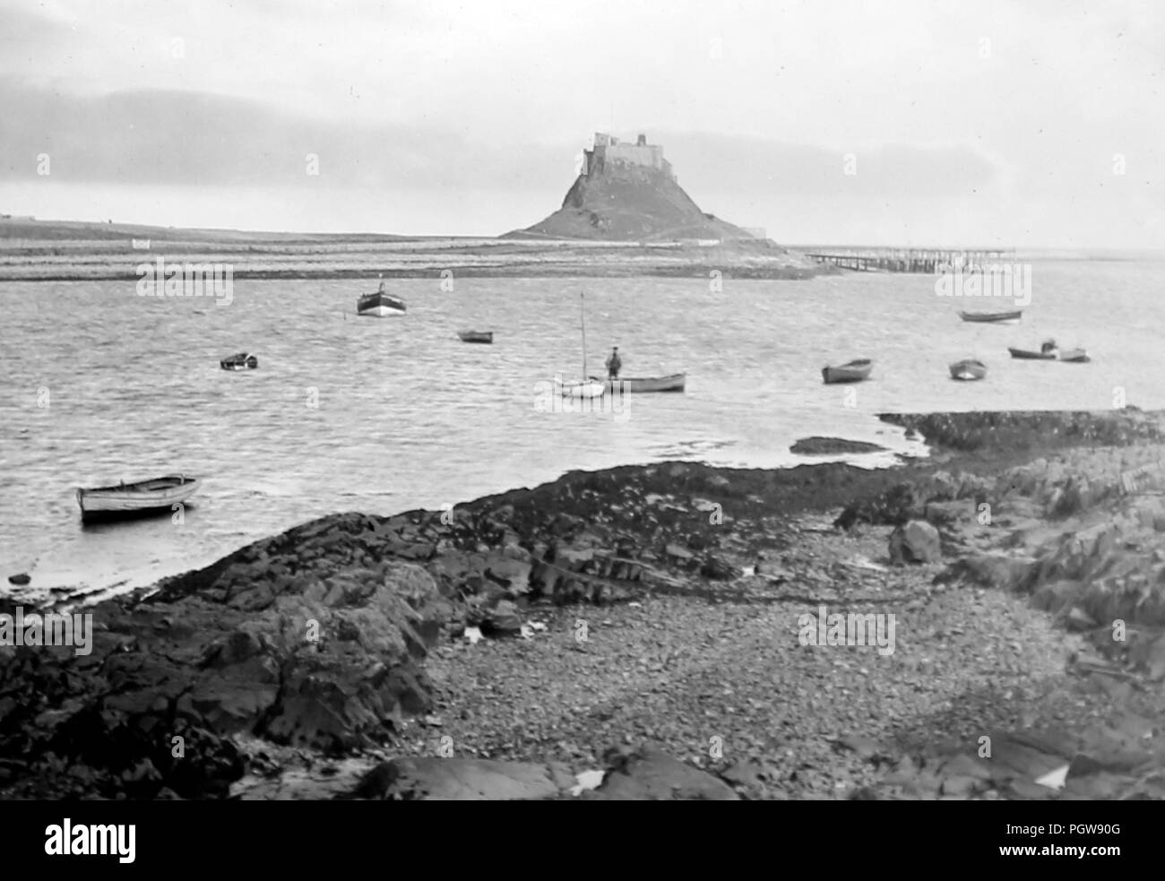 L'Île Sainte, période victorienne Banque D'Images