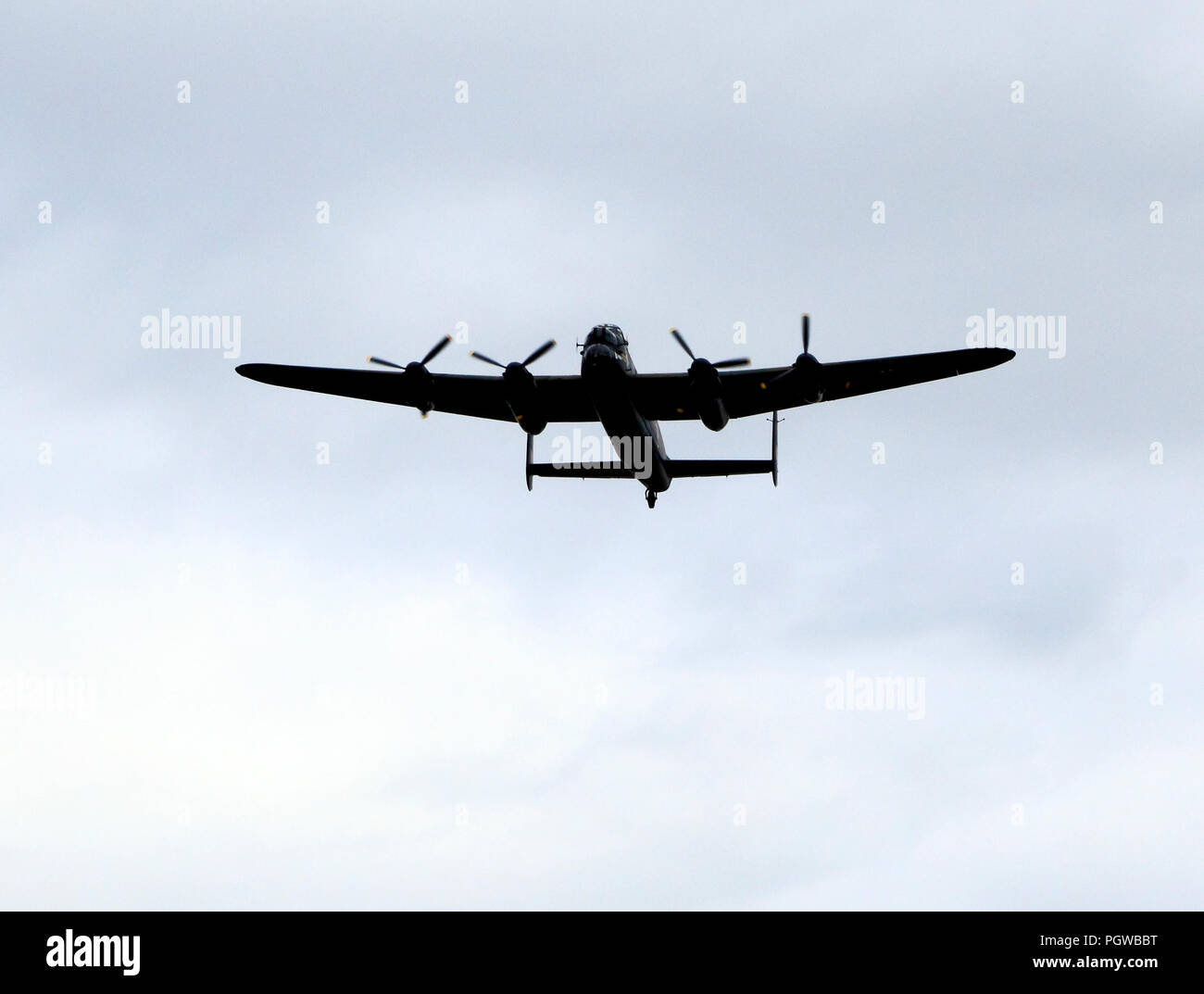Bombardier Lancaster, avion, RAF, World War 2, bombardements, construit 1945 Banque D'Images