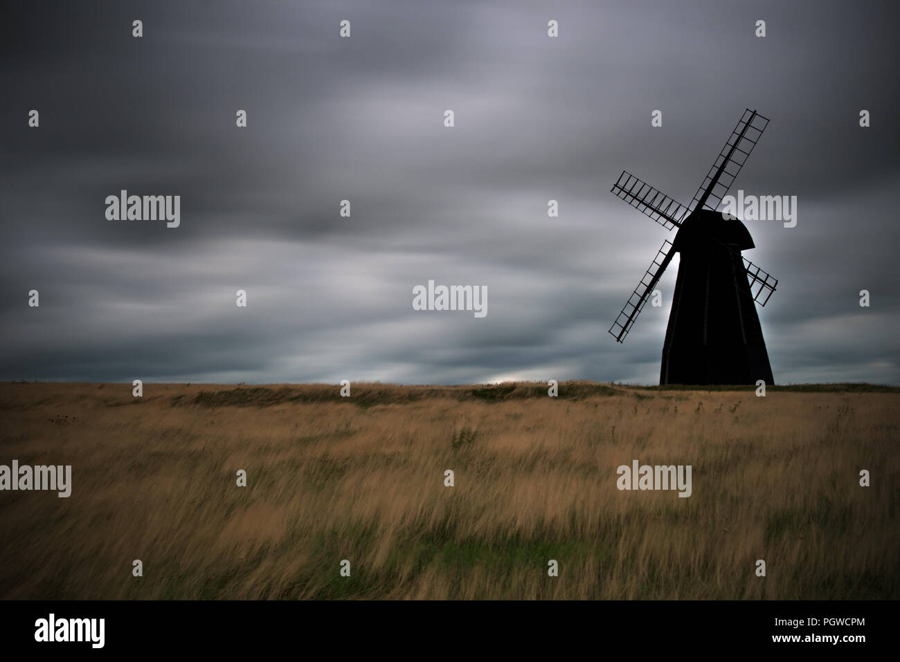 Moulin de balise ou nouveau moulin, Rottingdean, East Sussex, Angleterre, Grande-Bretagne, Royaume-Uni Banque D'Images