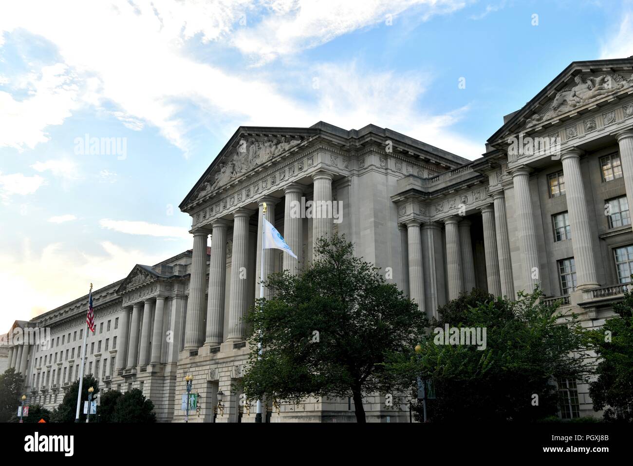 Andrew W. Mellon Auditorium à Washington DC, USA Banque D'Images