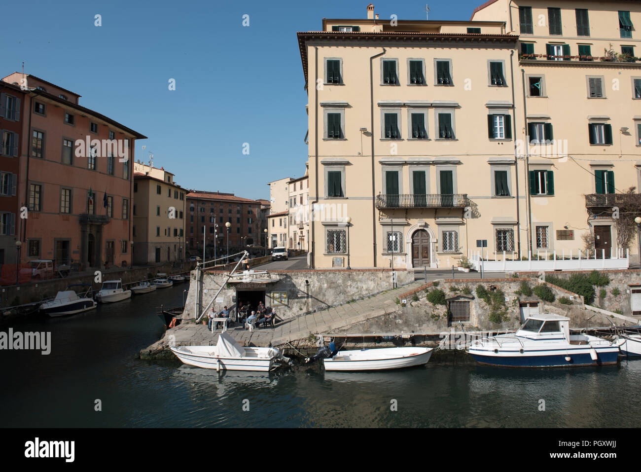 Nuova Venezia (Venise) nouveau domaine. Banque D'Images