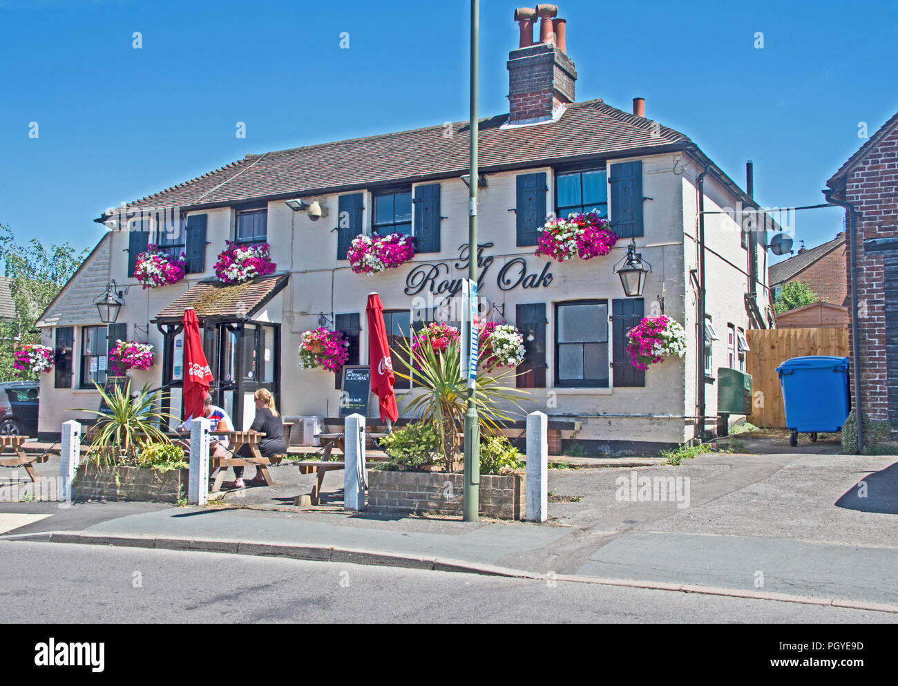 Dormanland Surrey Pub Royal Oak Banque D'Images