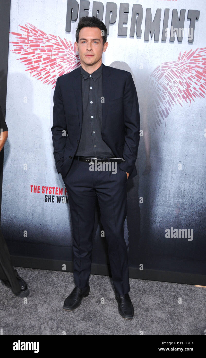 Los Angeles, USA. 28 août 2018. L'acteur John Boyd assiste à la première de STX Entertainment's 'Peppermint' le 28 août 2018 à Regal Cinemas L.A. Stade 14 vit à Los Angeles, Californie. Photo de Barry King/Alamy Live News Banque D'Images