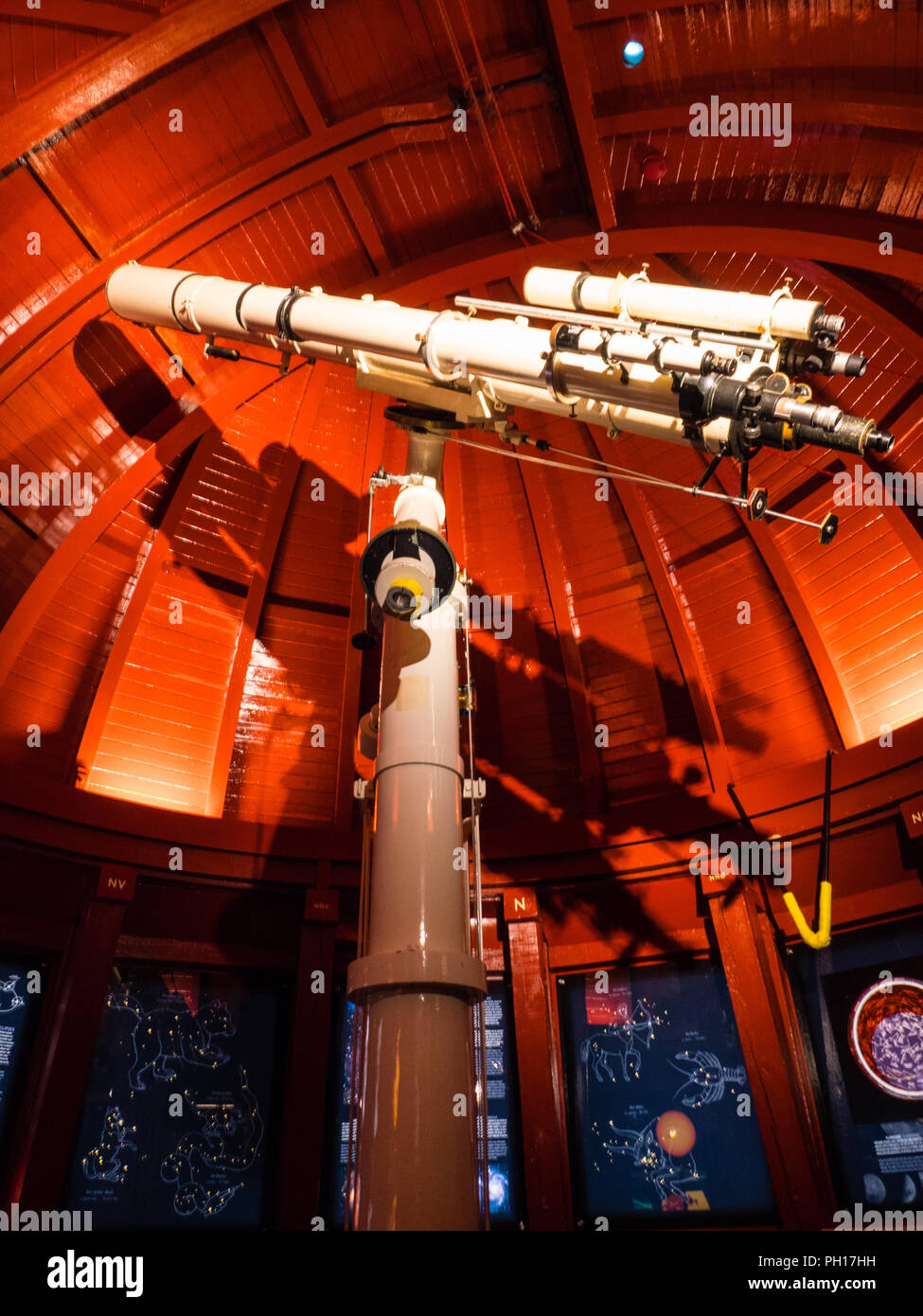 Observatoire, la Tour Ronde, Copenhague, Danemark, Europe Banque D'Images