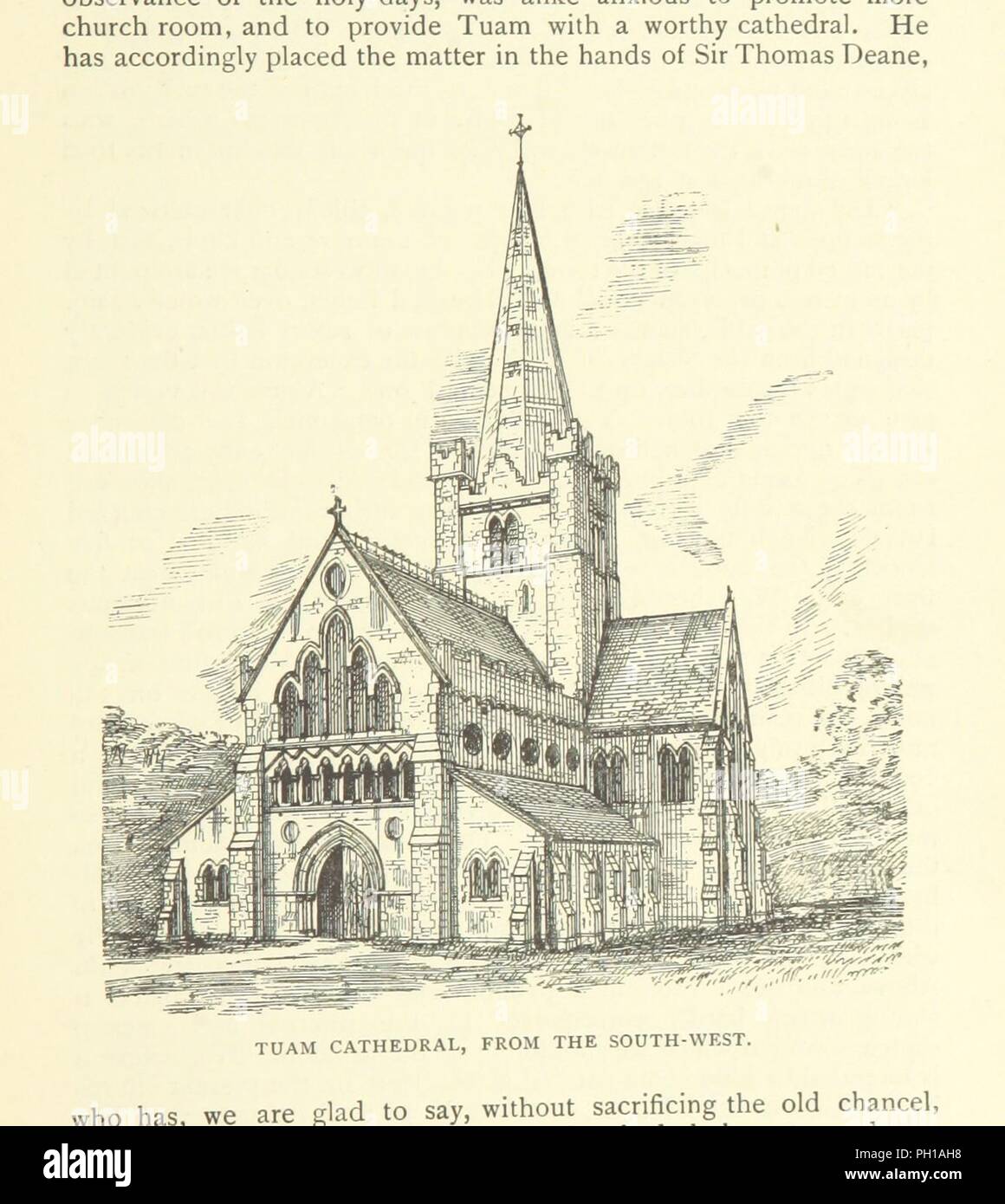 Libre à partir de la page 109 de "La Cathédrale Églises d'Irlande, étant des notes, plus particulièrement sur les plus petites et moins connues de ces églises, etc' . Banque D'Images