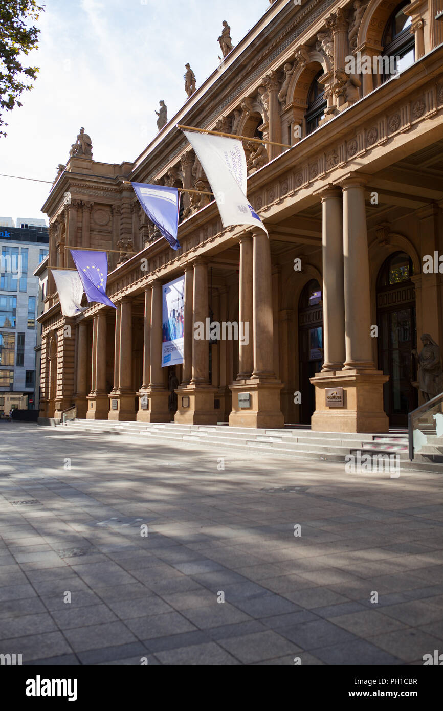 Europa Deutschland Hessen Rhein-Main Frankfurt am Main Finanzstadt Échange Börse Banque D'Images