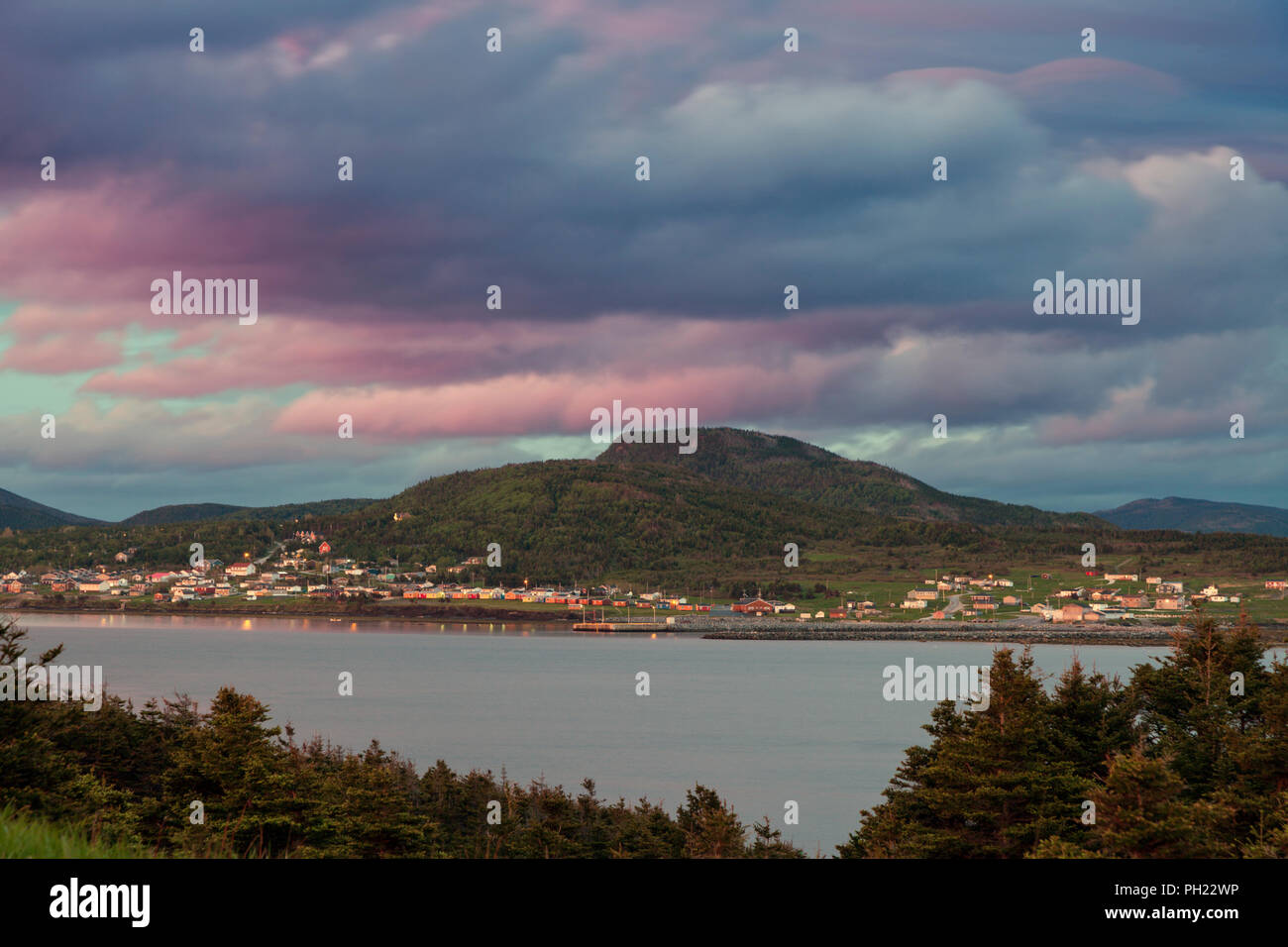 Le parc national du Gros-Morne à Terre-Neuve. St John's, Terre-Neuve et Labrador, Canada. Banque D'Images