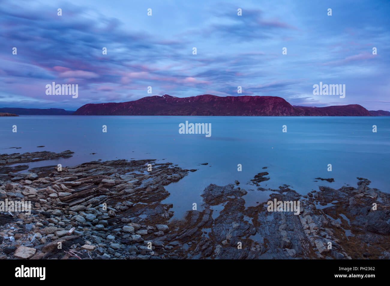 Le parc national du Gros-Morne à Terre-Neuve. St John's, Terre-Neuve et Labrador, Canada. Banque D'Images