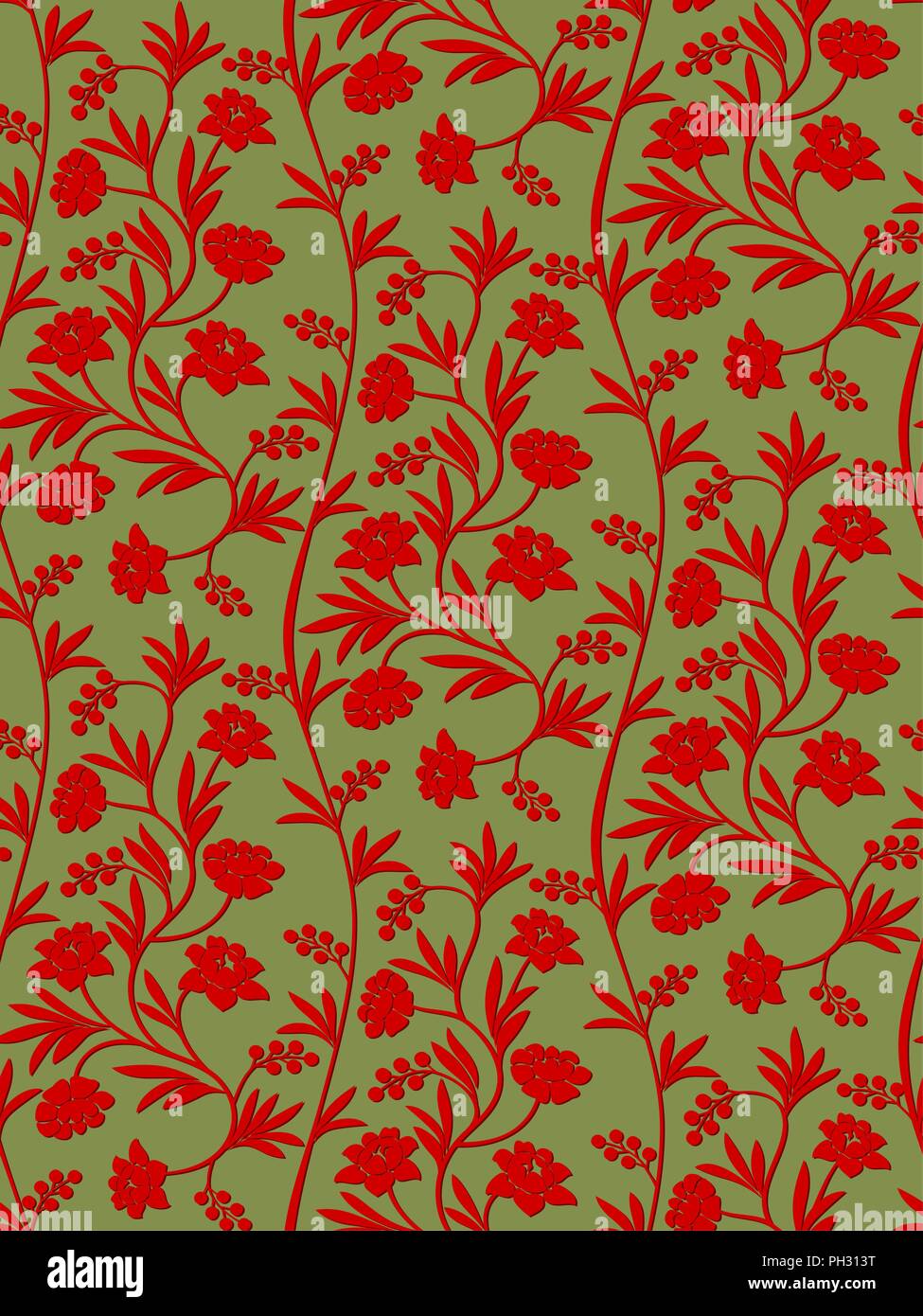 Floral Vecteur de Fond transparent Illustration de Vecteur