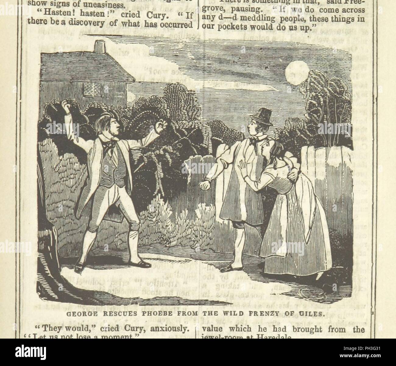 Libre à partir de la page 307 de '[Phu0153être ; ou, la fille du Meunier, une romance de profond intérêt. Par l'auteur de "Adeline", etc.]' . Banque D'Images