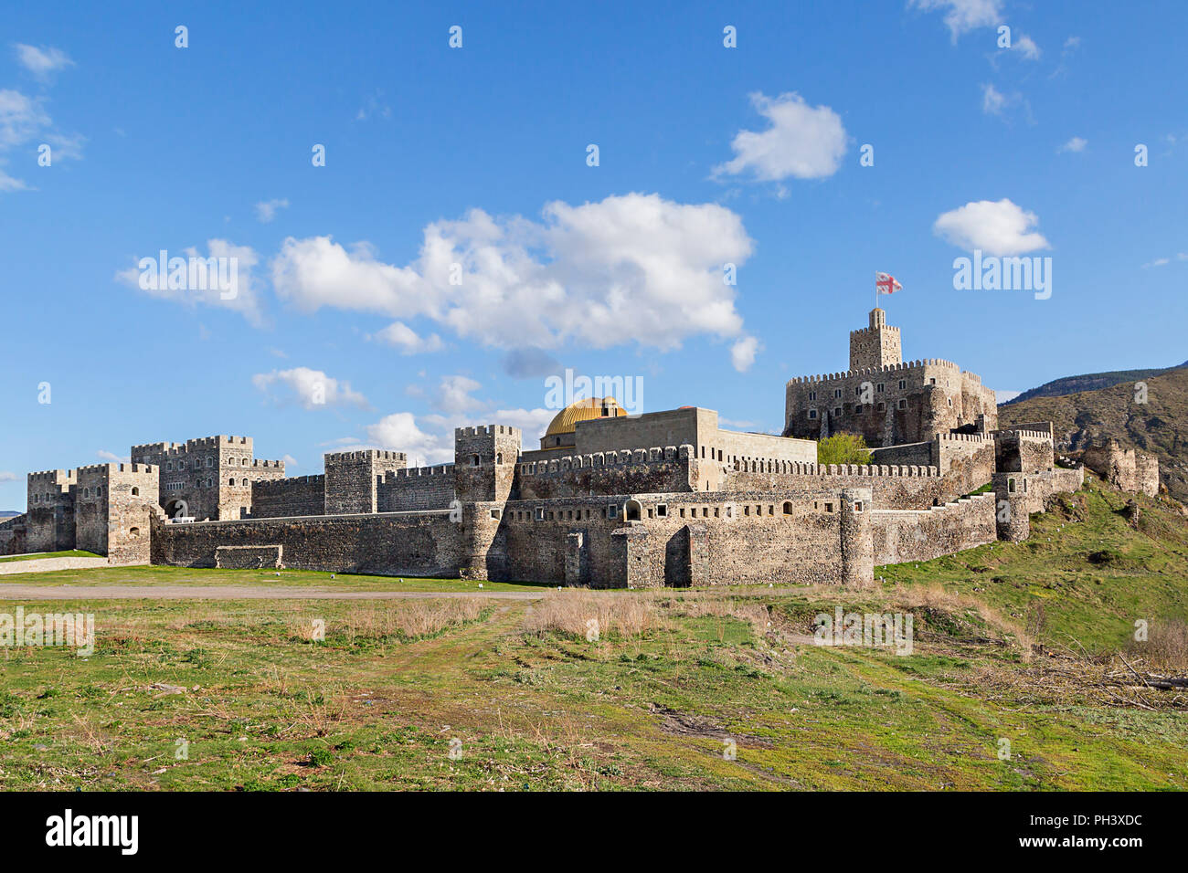 Rabati forteresse construite au 13e siècle, dans Akhlatsikhe, Géorgie, Caucase Banque D'Images