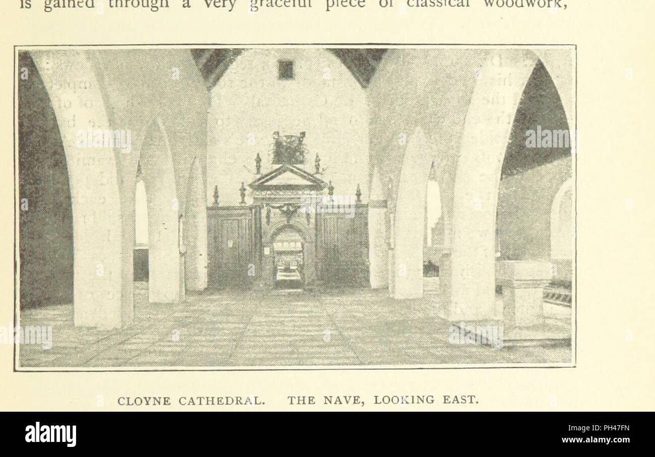 Libre à partir de la page 57 de "La Cathédrale Églises d'Irlande, étant des notes, plus particulièrement sur les plus petites et moins connues de ces églises, etc' . Banque D'Images