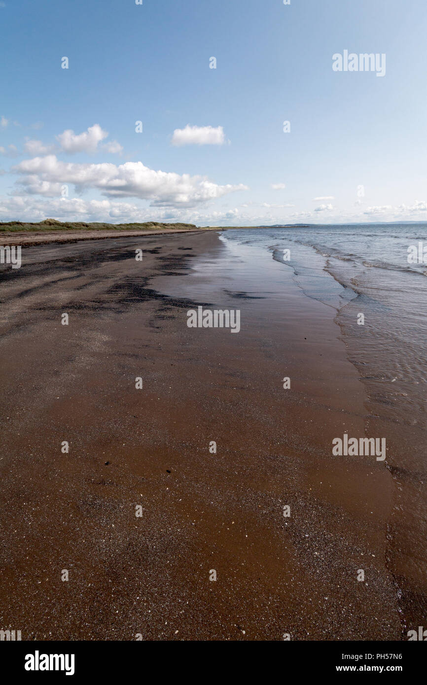 Adrossan Saltcoast, Port, littoral Stevenston Landmarks Banque D'Images