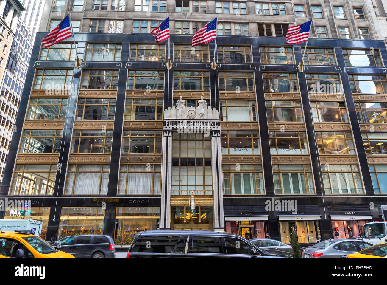 Fuller building (1929), 41 East 57th Street, Manhattan, New York City, USA Banque D'Images