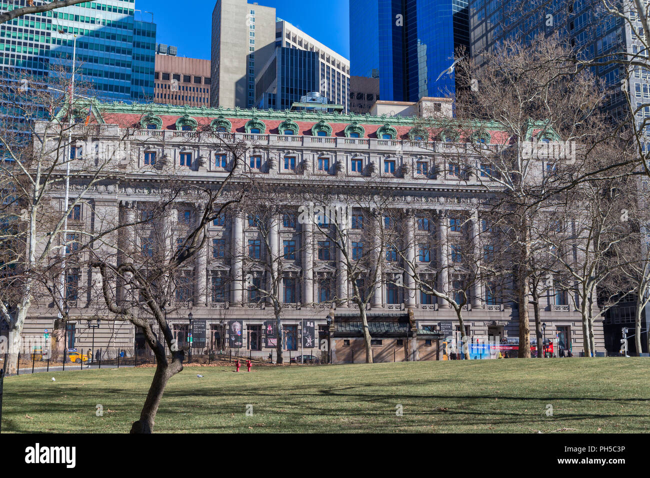 George Gustav Heye Center, National Museum of American Indian, Alexander Hamilton U.S. Custom House (1907), New York City, USA Banque D'Images