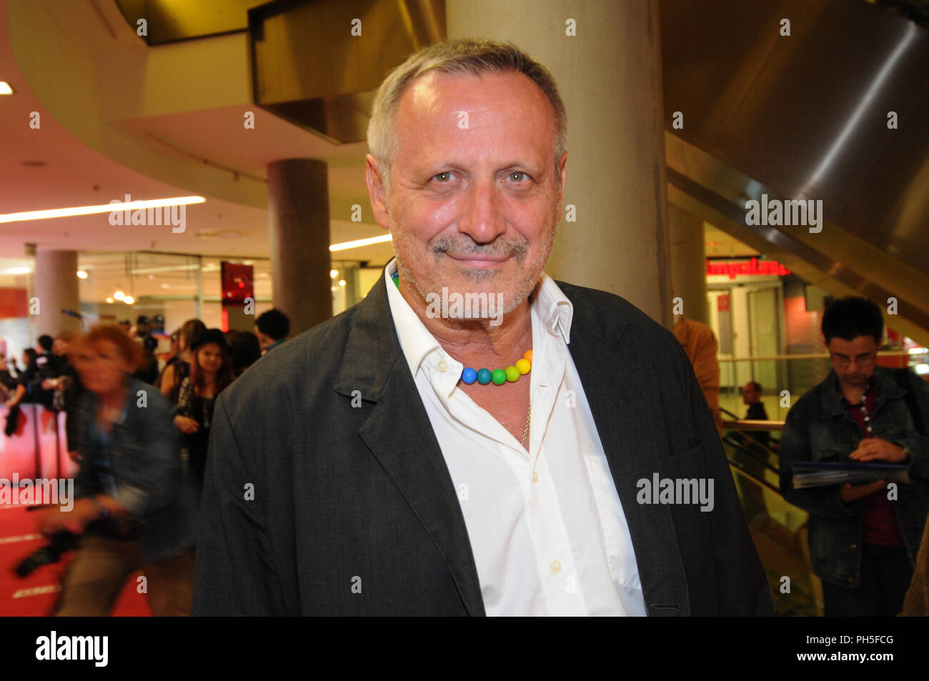 Auteur-compositeur-interprète Konstantin Wecker, à la cérémonie d'ouverture de le Filmfest München 2011 Banque D'Images