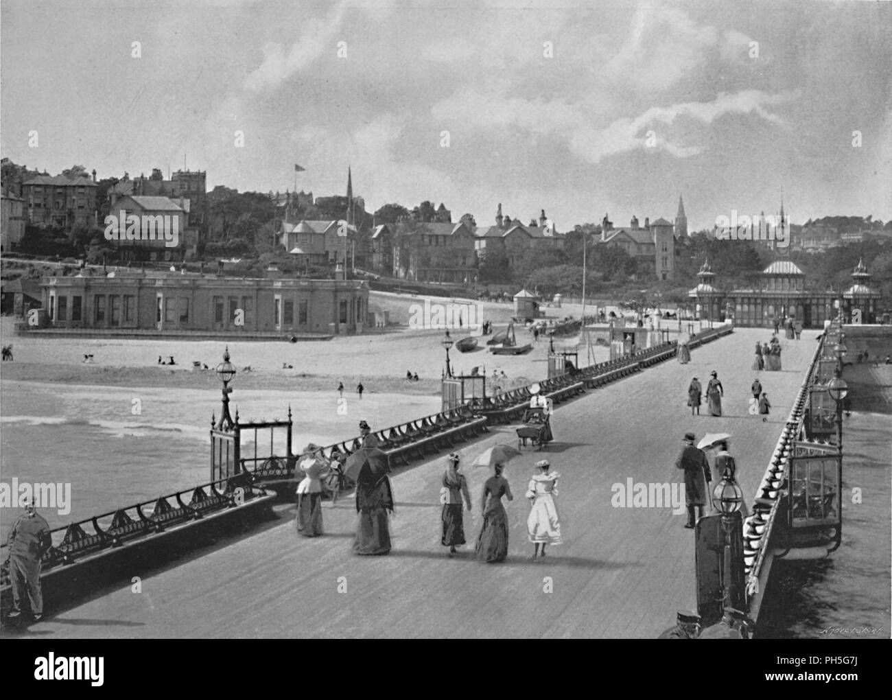 'Bournemouth', c1896. Artiste : William James Reed. Banque D'Images