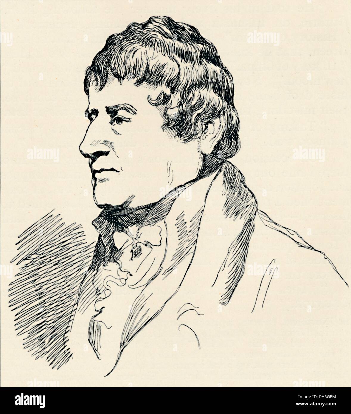'Monsieur Charles Blagden (b, 1748, d. 1820)', 1907. Artiste : Inconnu. Banque D'Images