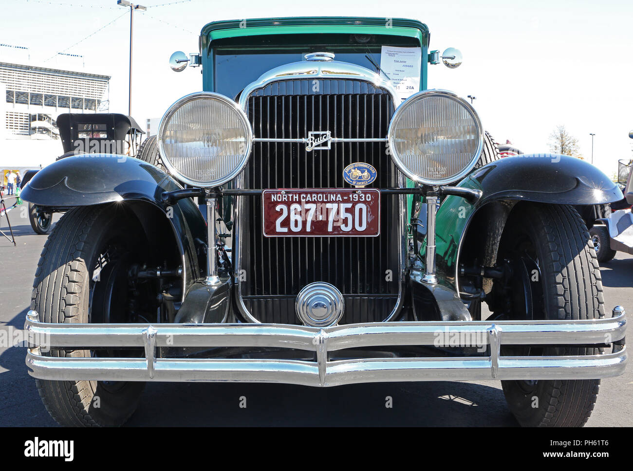 CONCORD, NC - 8 Avril 2017 : une automobile Buick 1930 sur l'affichage à l'Pennzoil AutoFair classic car show s'est tenue à Charlotte Motor Speedway. Banque D'Images