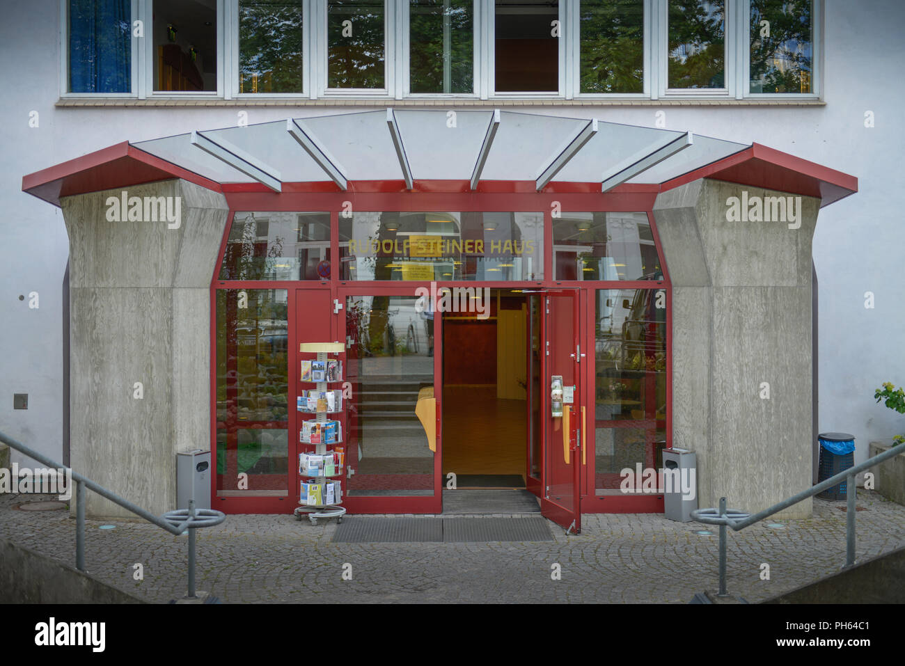 Rudolf Steiner Haus, Mittelweg, Rotherbaum, Hamburg, Deutschland Banque D'Images