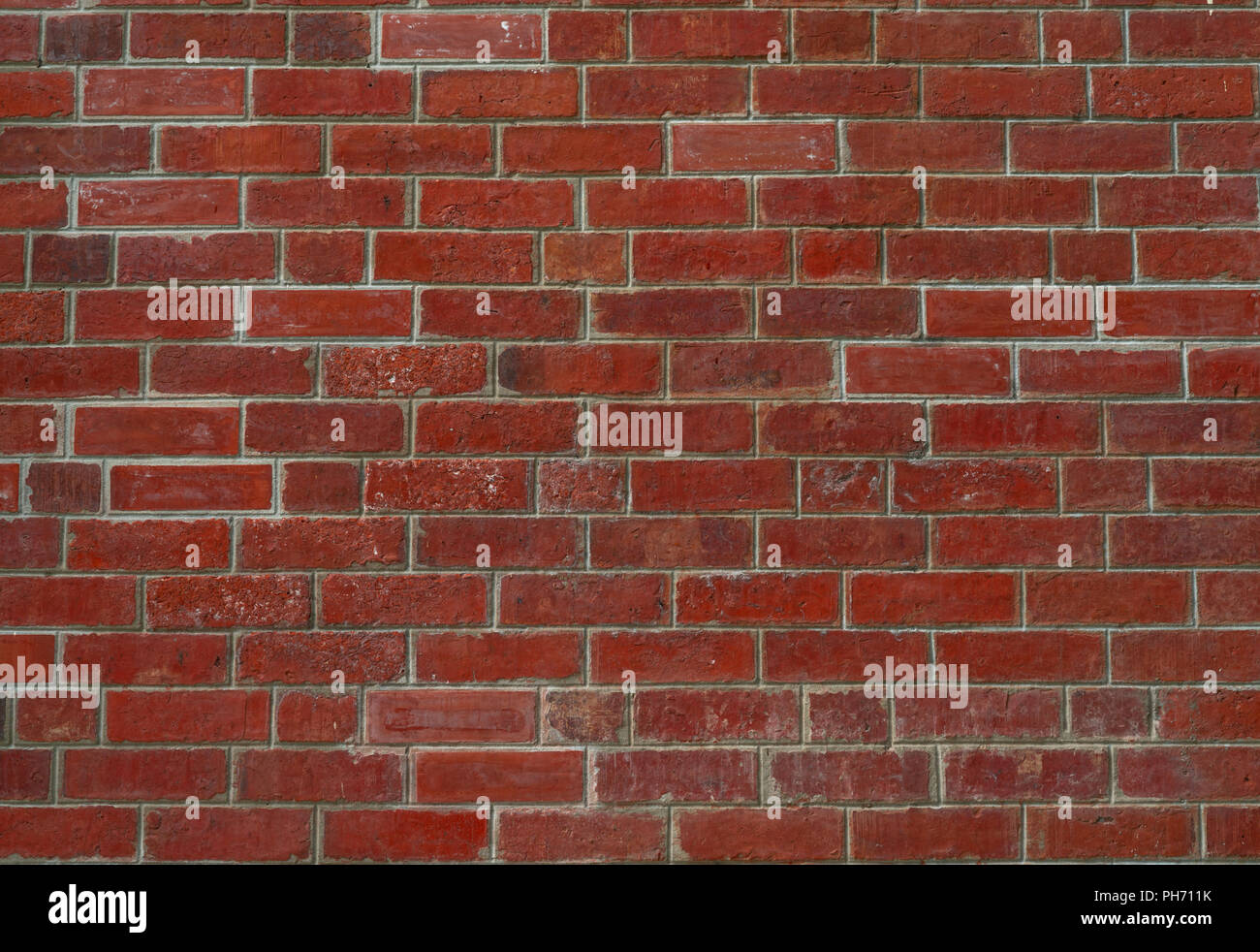 Mur de brique rouge texture background. Arrière-plan de texte. Architecture extérieure concept. Banque D'Images