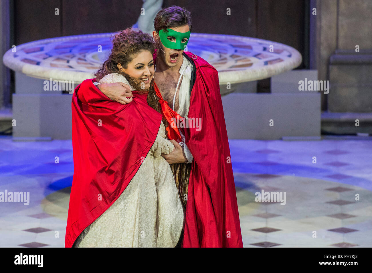 Florence, Italie. Florence, Italie. 29 août 2018. Soirée d'ouverture avec Don Giovanni de Mozart - dit : Guy Bell/Alamy Live News Crédit : Guy Bell/Alamy Live News Banque D'Images