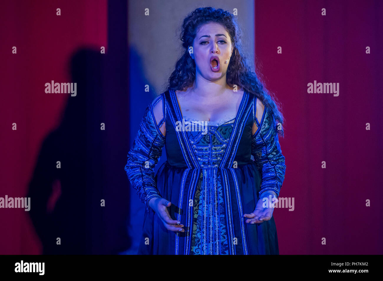 Florence, Italie. Florence, Italie. 29 août 2018. Soirée d'ouverture avec Don Giovanni de Mozart - dit : Guy Bell/Alamy Live News Crédit : Guy Bell/Alamy Live News Banque D'Images