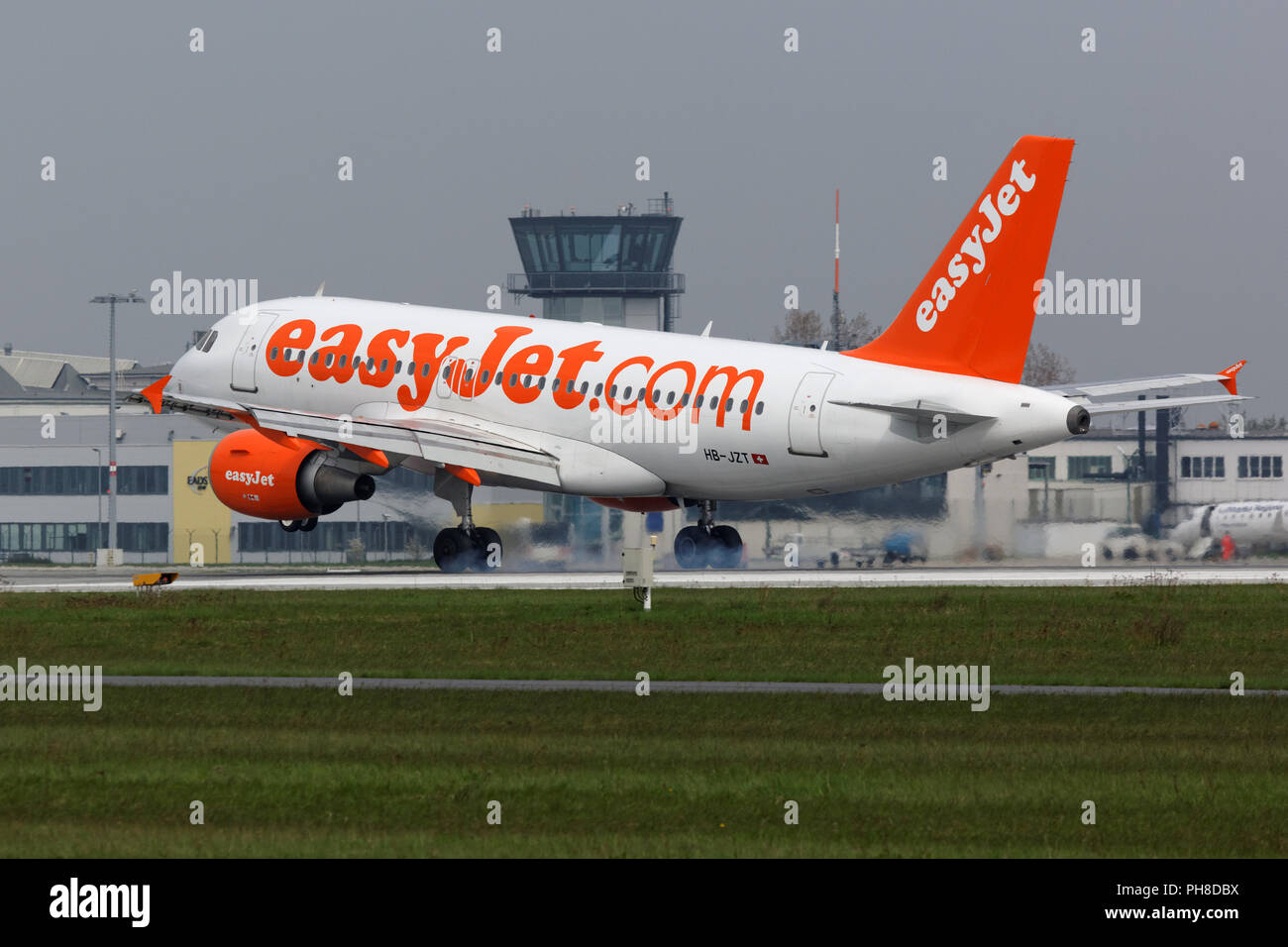 Airbus A319-111 der EasyJet Airline. Banque D'Images