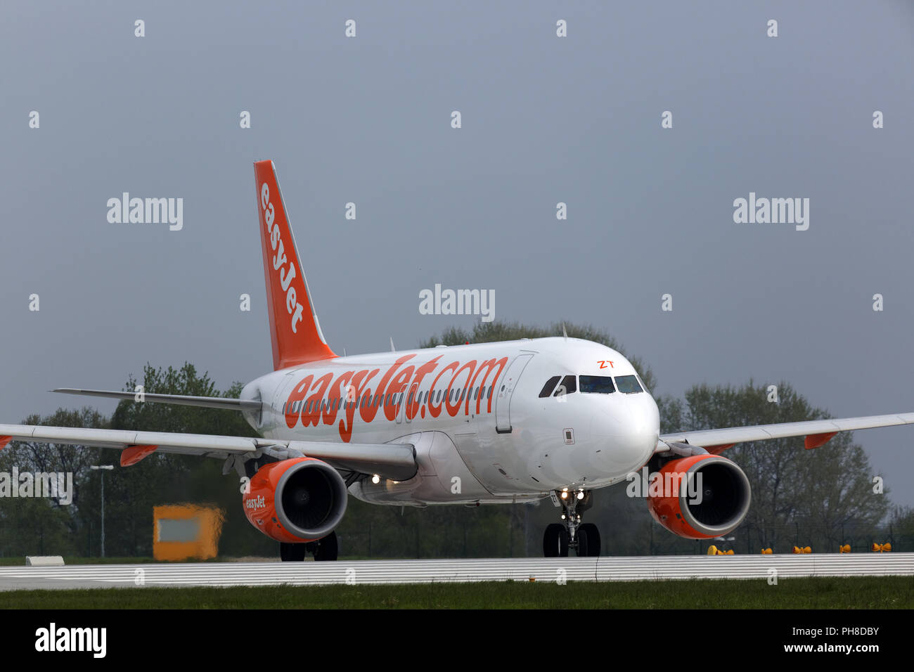 Airbus A319-111 der EasyJet Airline. Banque D'Images