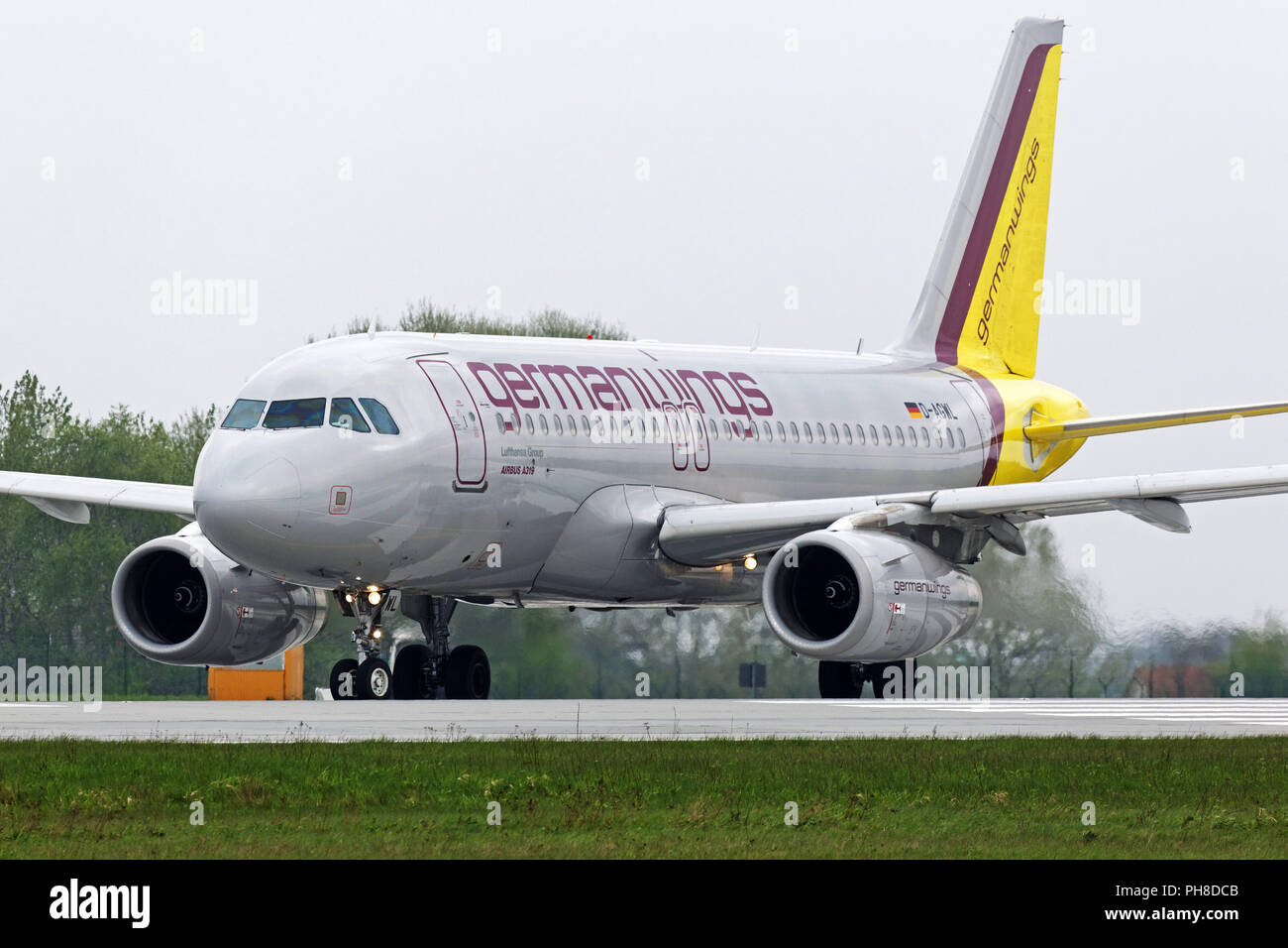 Airbus A319-132 der Germanwings. Banque D'Images