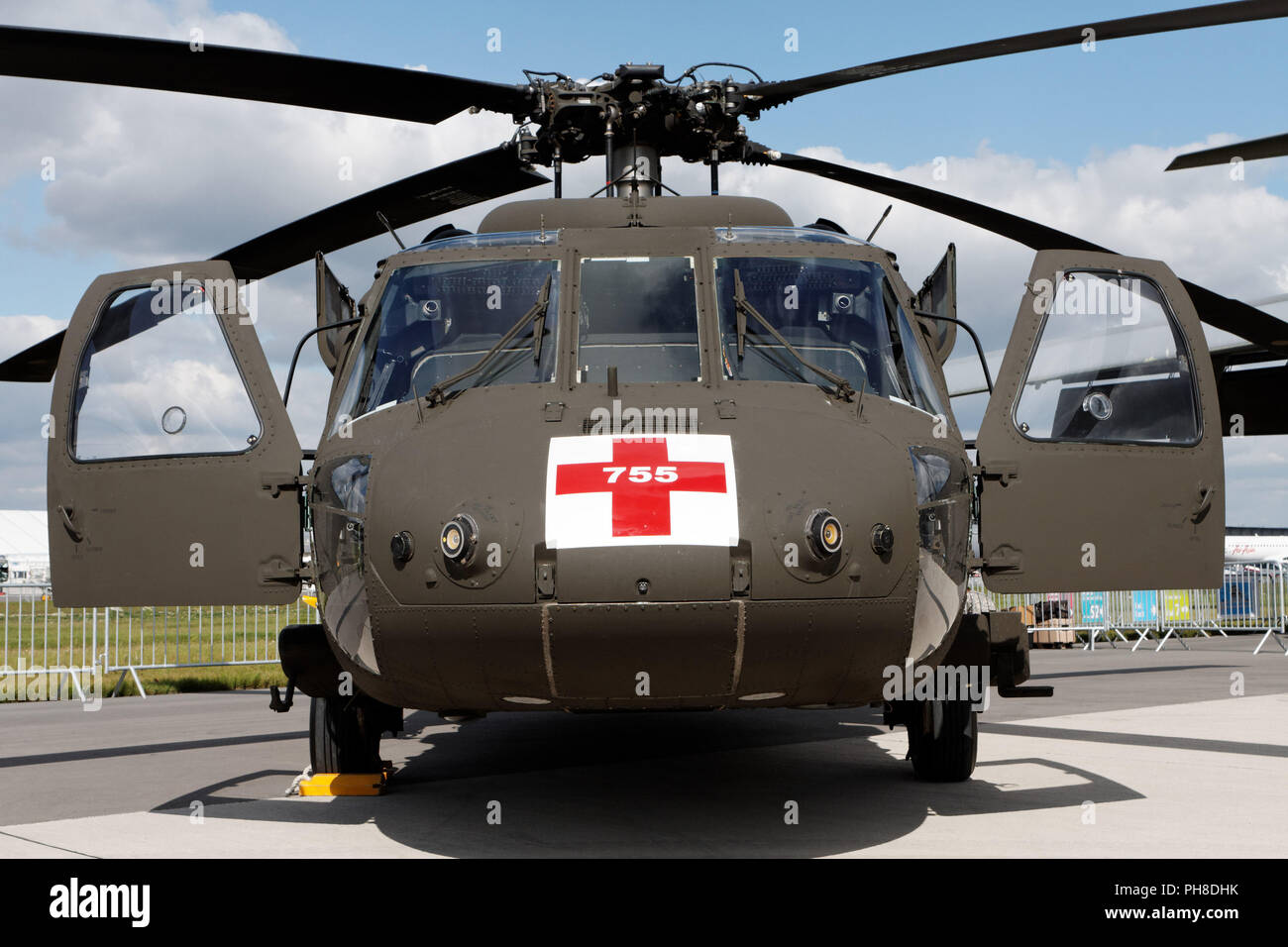Sikorsky UH-60 l'USAF. Banque D'Images
