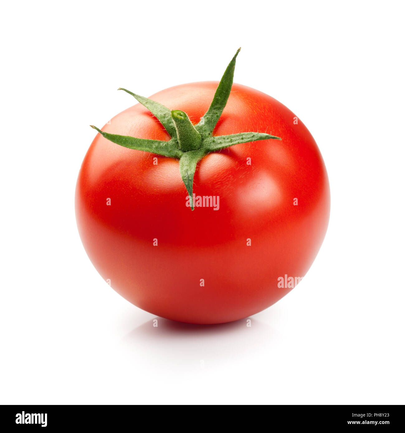 Tomate rouge frais Banque D'Images