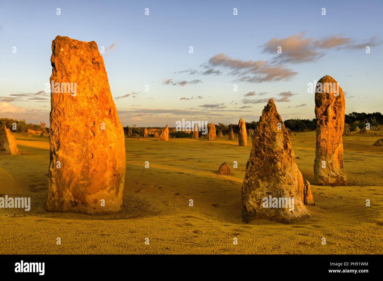 Pinnacle desert Banque D'Images