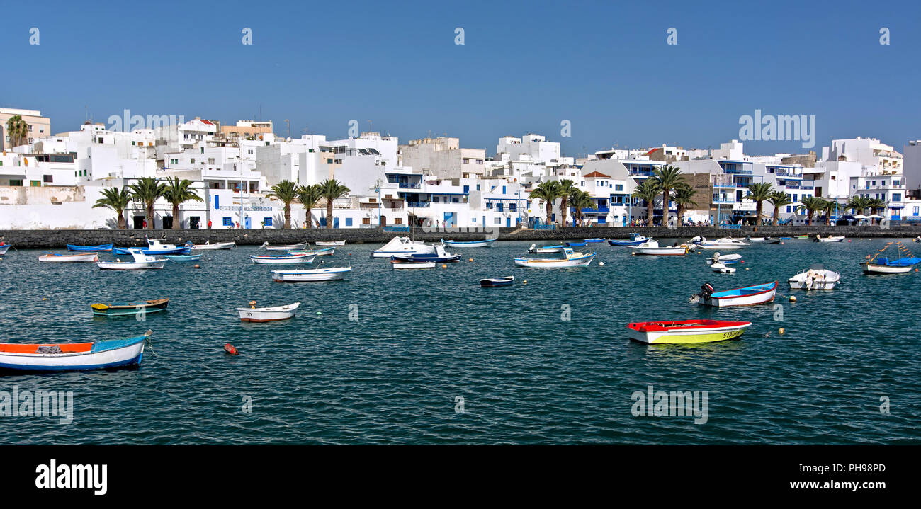 Puerto del Carmen, Lanzarote Banque D'Images