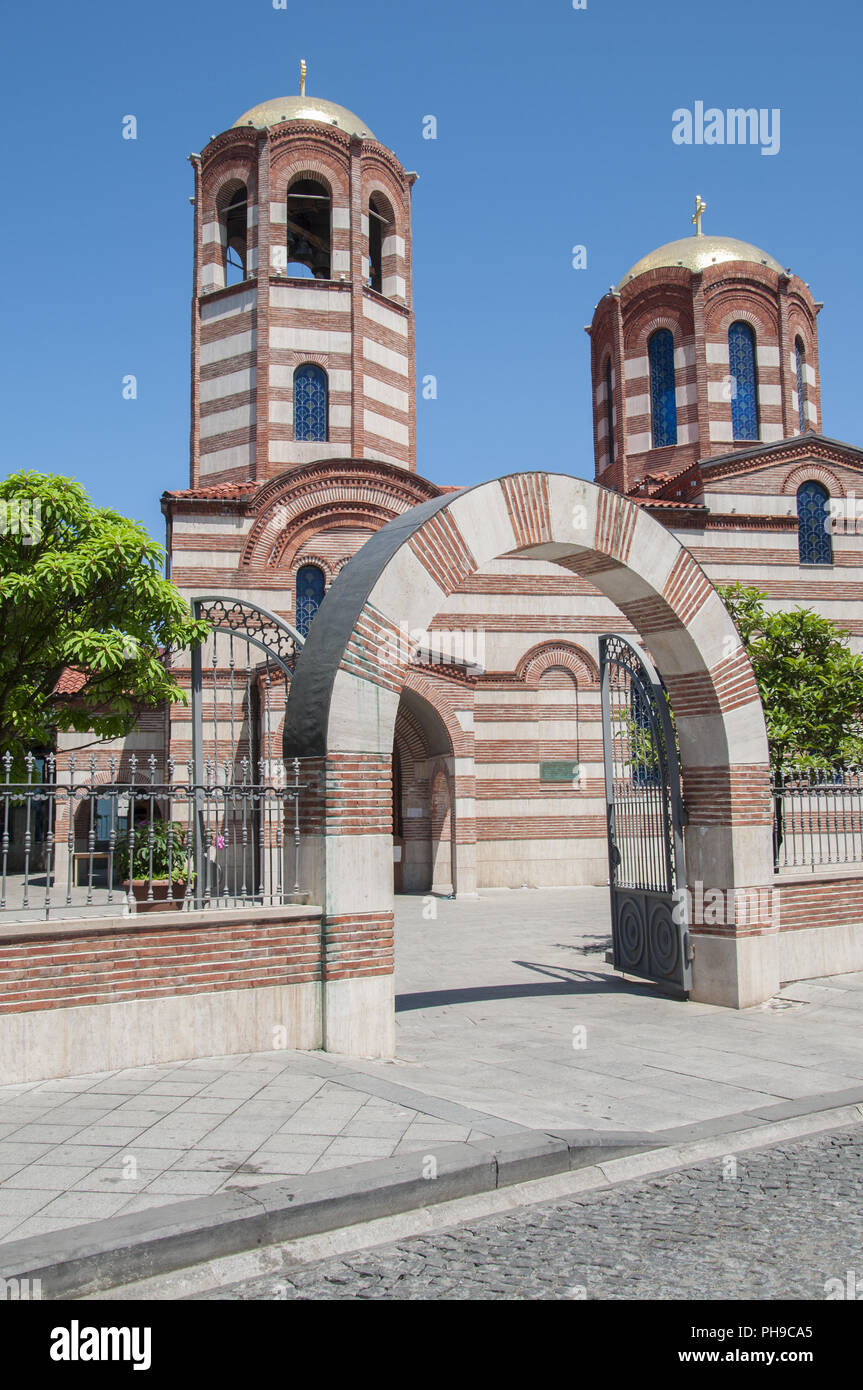 L'Église grecque de Saint Nicholas à Batumi, Géorgie Banque D'Images