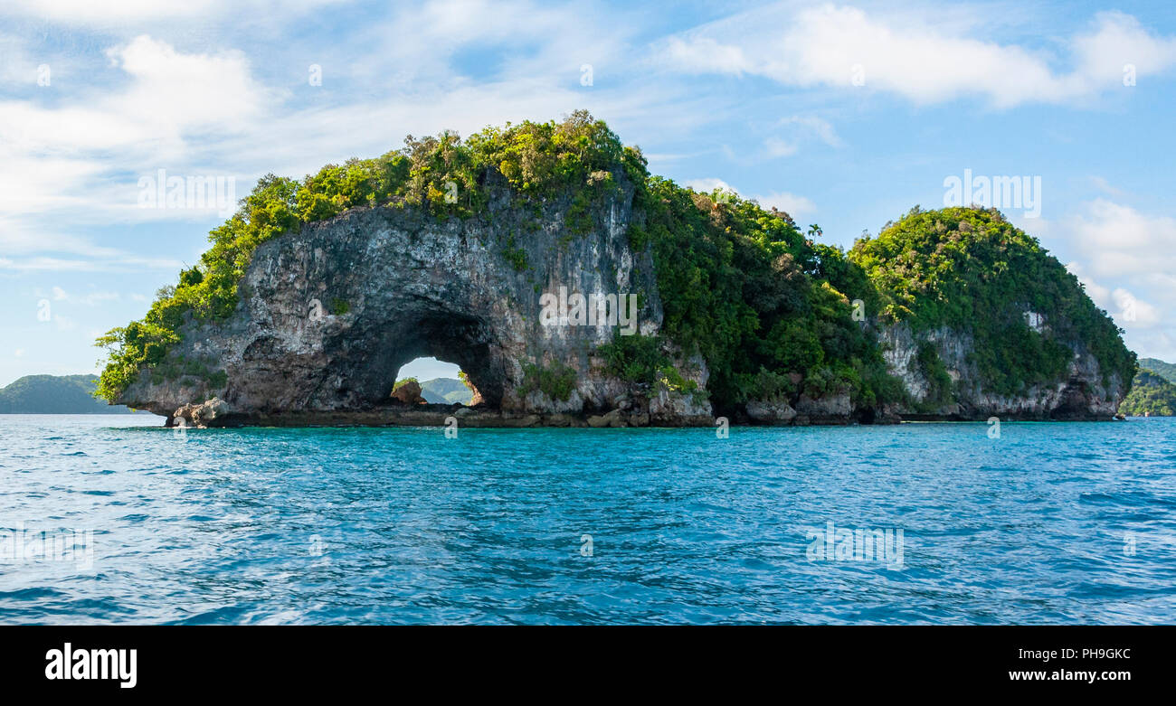 Palau Archway Island, Micronésie Banque D'Images