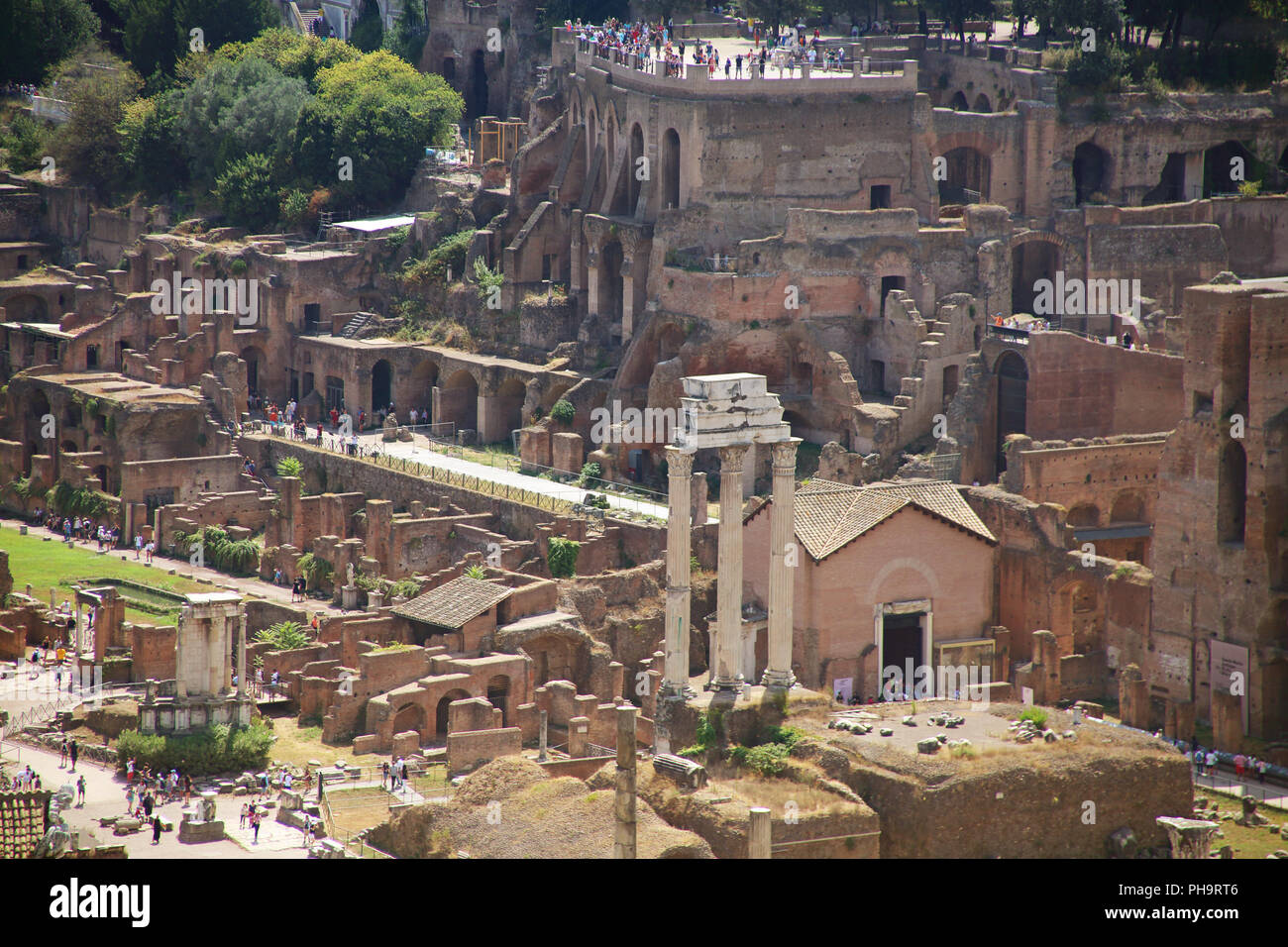 Forum Romanum Banque D'Images