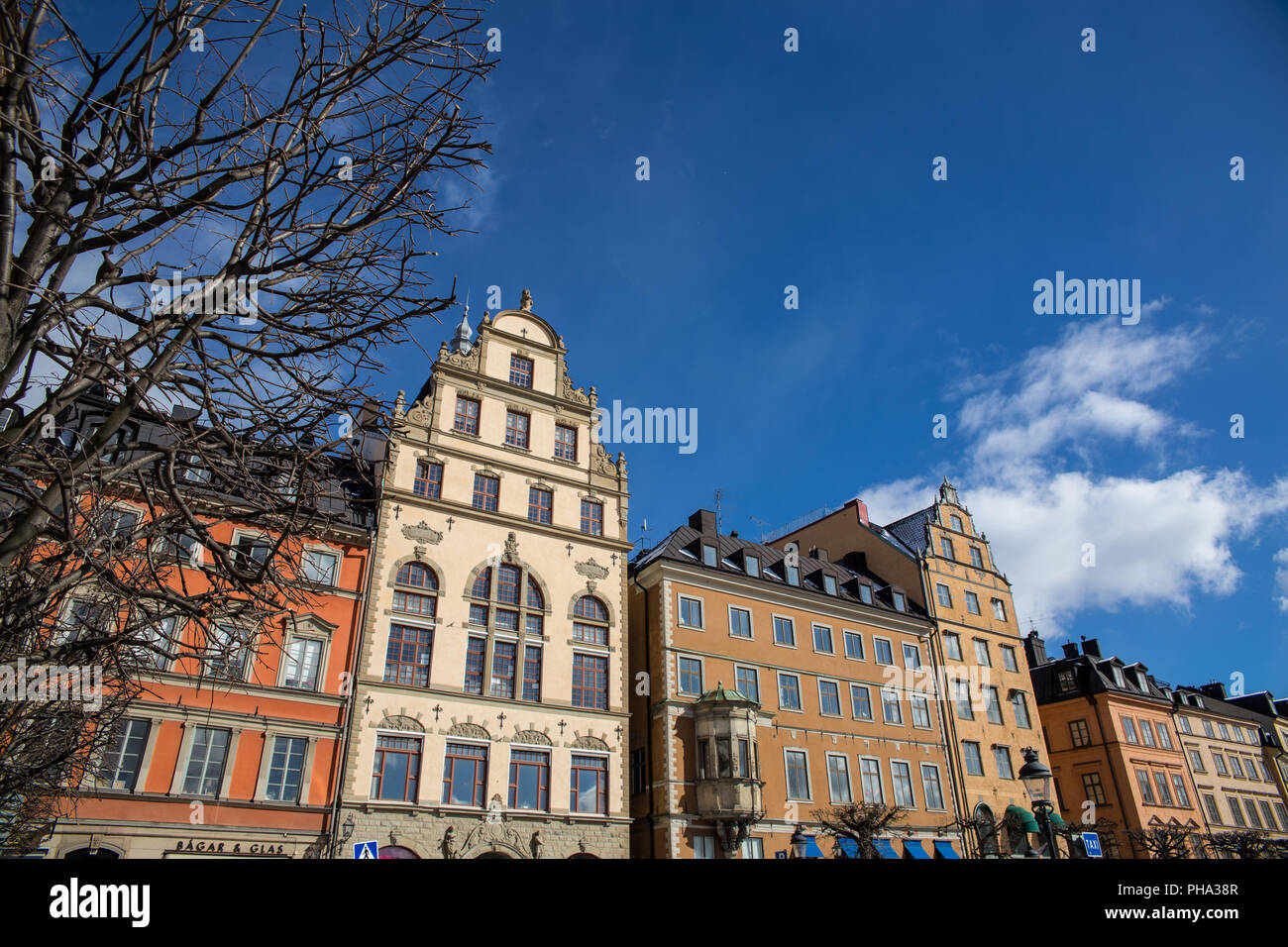 Bâtiments à Stockholm Banque D'Images