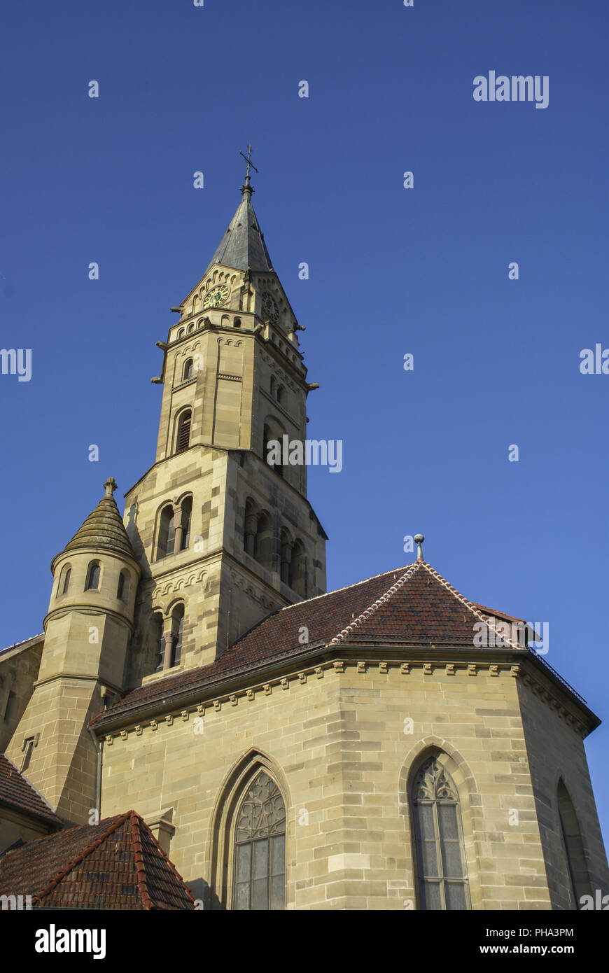 Église de Schwaebisch Hall, Bade-Wurtemberg, Allemagne Banque D'Images