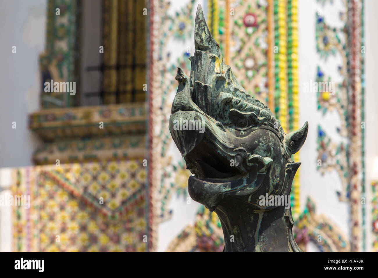 Guardian en Kingspalast à Bangkok, Thaïlande Banque D'Images