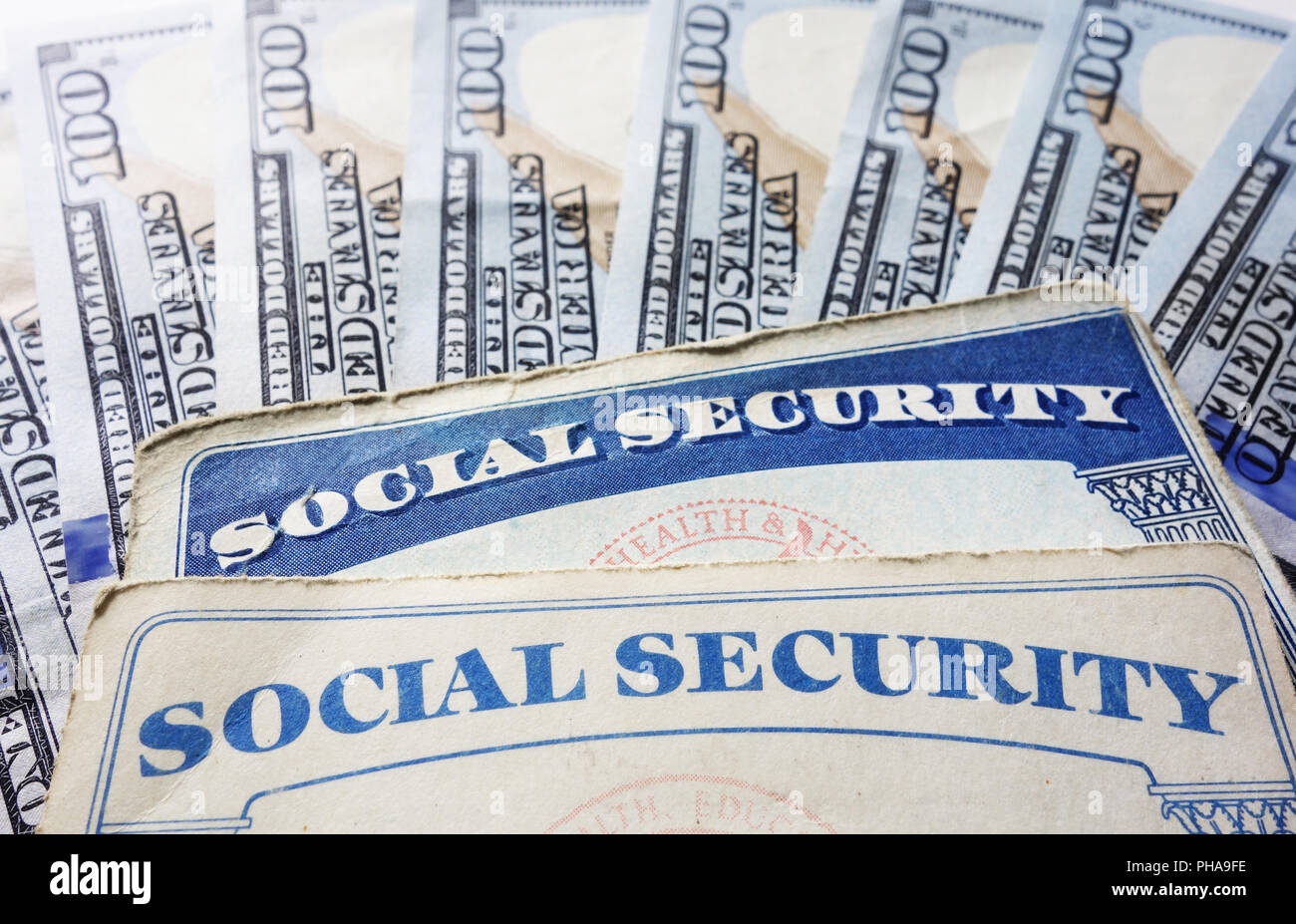 Sécurité sociale Banque D'Images