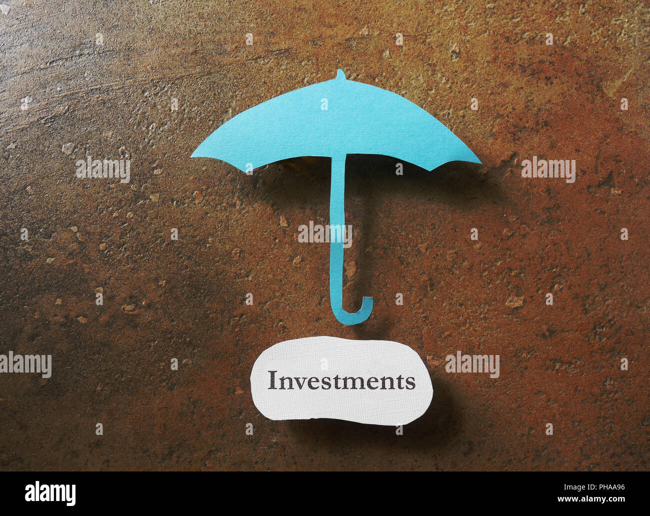 Placement sûr. Banque D'Images