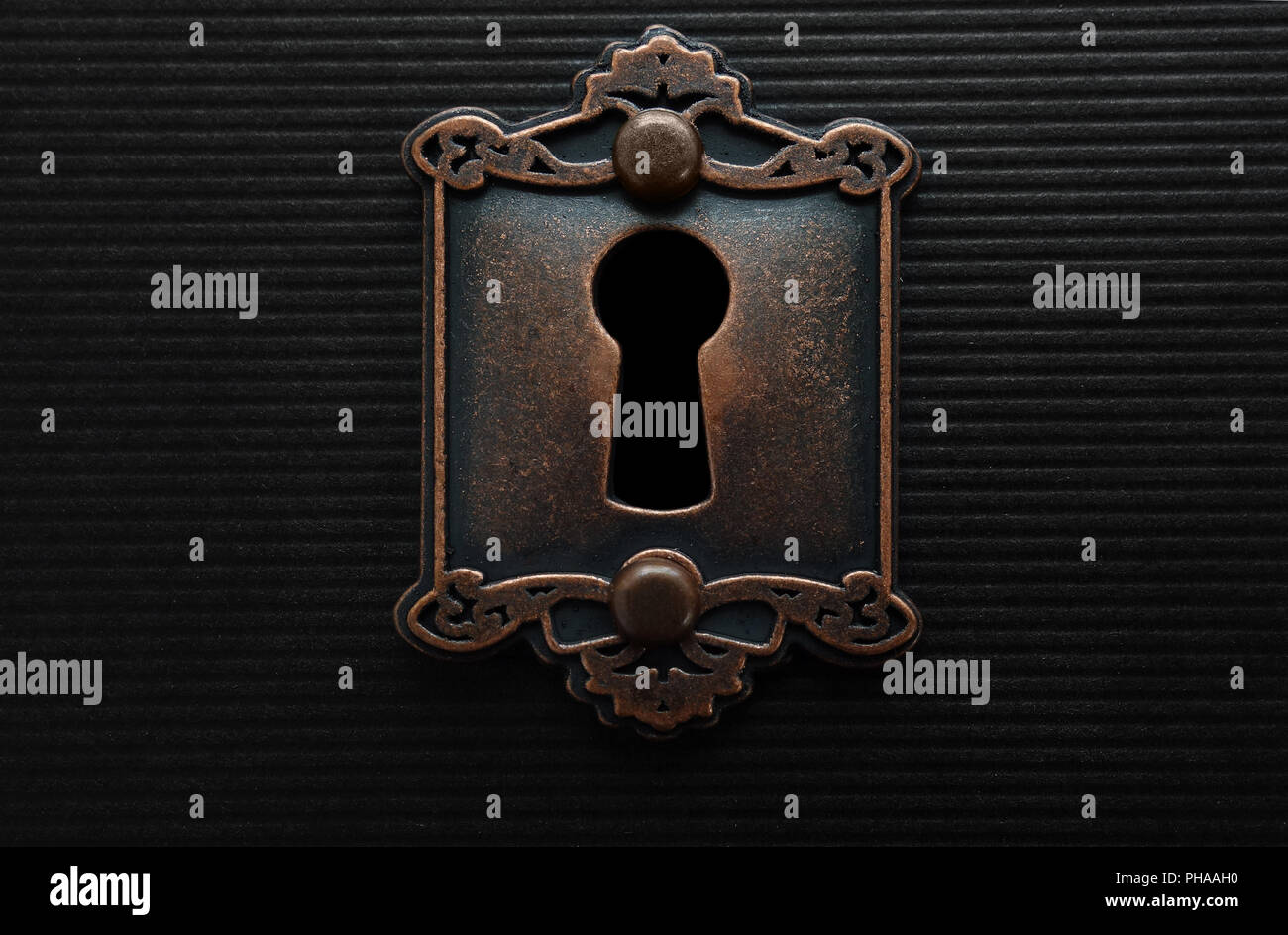 Keyhole Vintage Banque D'Images