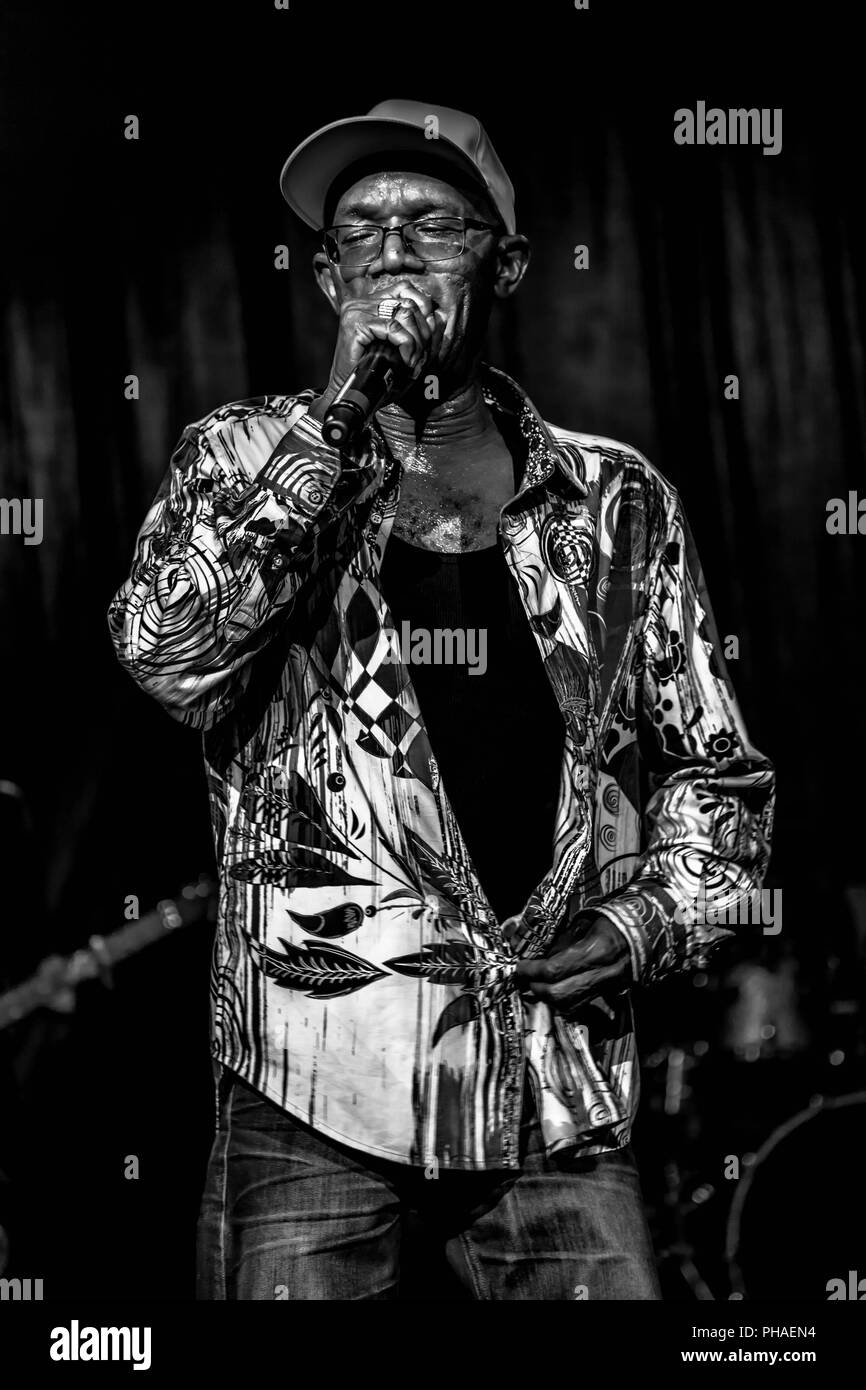 Photos de chanteur de reggae et de la légende Beres Hammond à l'O2 Brixton Academy, London 2018. ©O.Giuliano Eboulia/graphikvision.com Banque D'Images