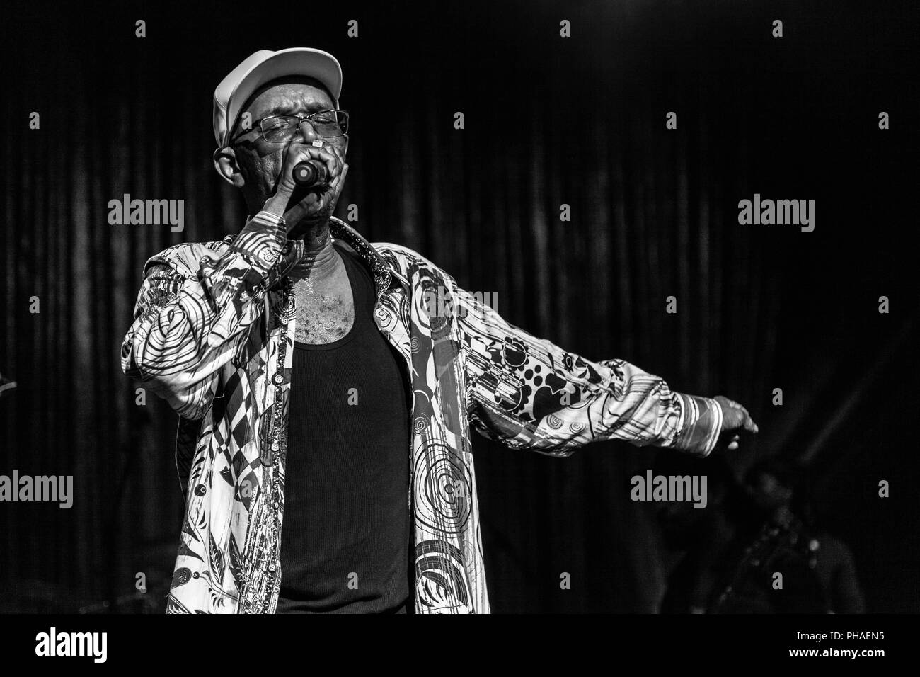 Photos de chanteur de reggae et de la légende Beres Hammond à l'O2 Brixton Academy, London 2018. ©O.Giuliano Eboulia/graphikvision.com Banque D'Images