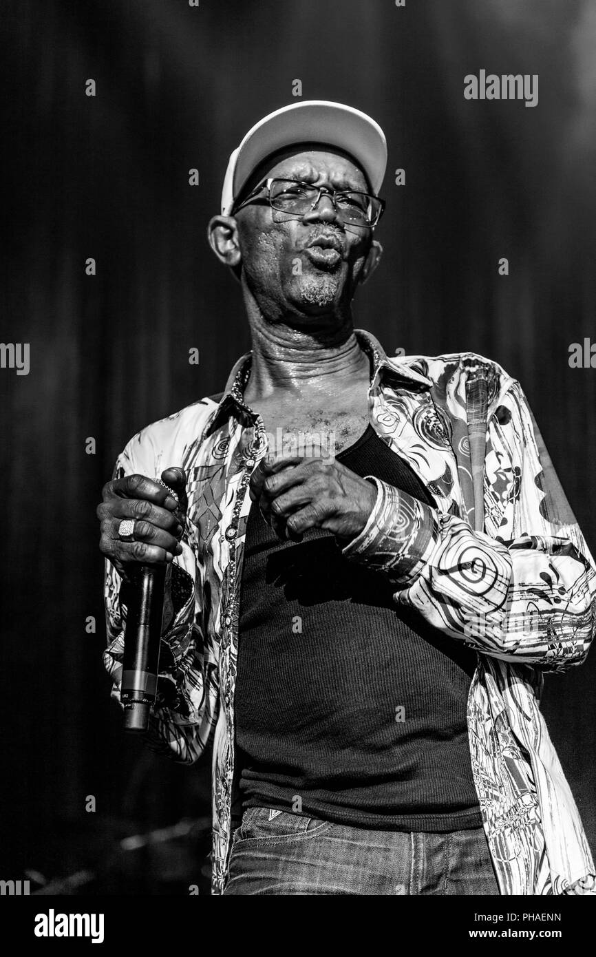 Photos de chanteur de reggae et de la légende Beres Hammond à l'O2 Brixton Academy, London 2018. ©O.Giuliano Eboulia/graphikvision.com Banque D'Images