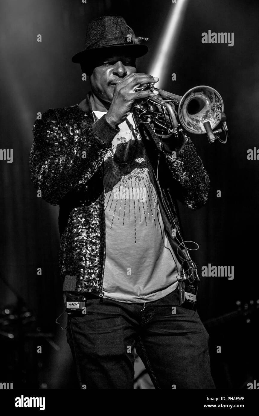 Photos de chanteur de reggae et de la légende Beres Hammond à l'O2 Brixton Academy, London 2018. ©O.Giuliano Eboulia/graphikvision.com Banque D'Images
