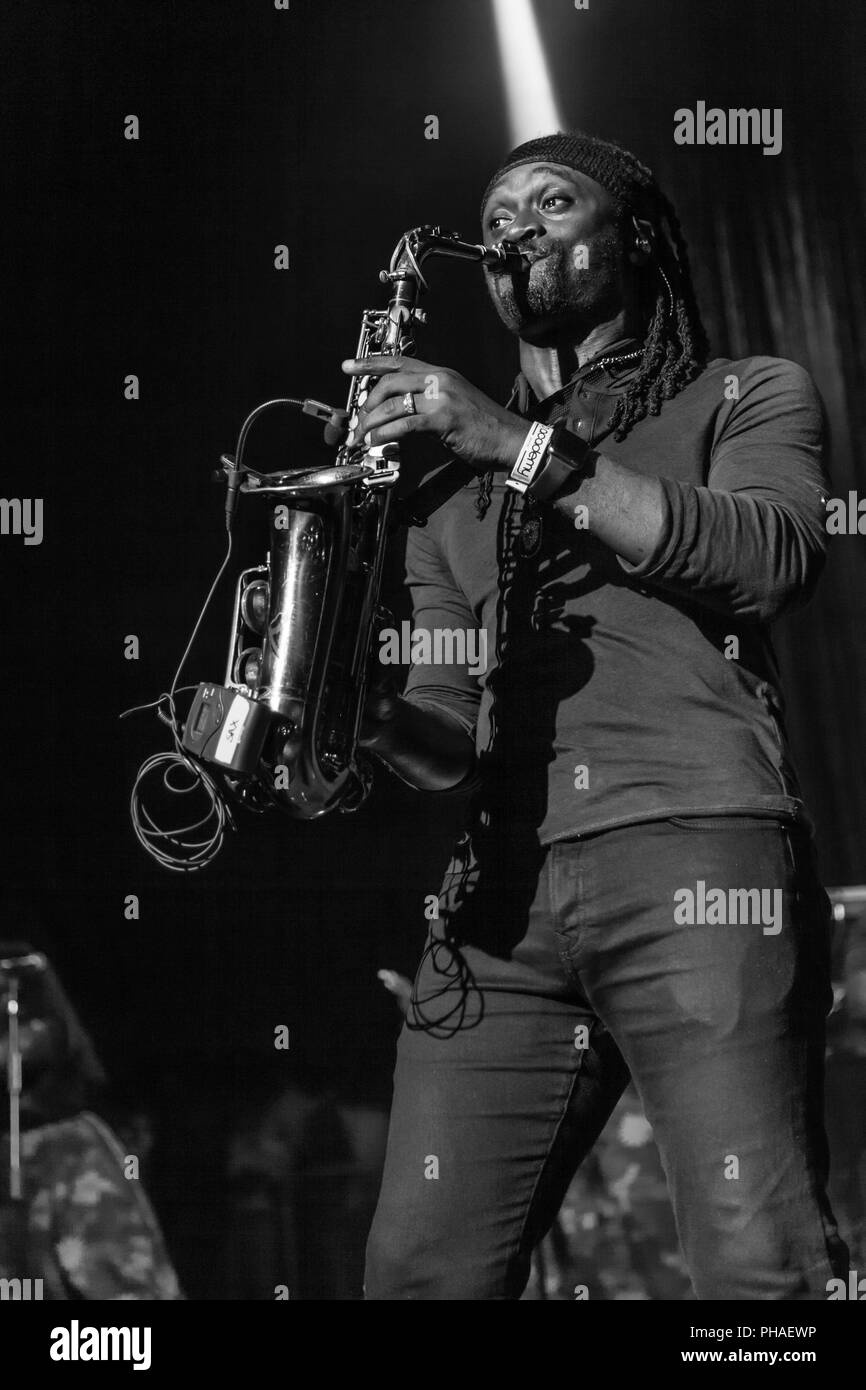 Photos de chanteur de reggae et de la légende Beres Hammond à l'O2 Brixton Academy, London 2018. ©O.Giuliano Eboulia/graphikvision.com Banque D'Images