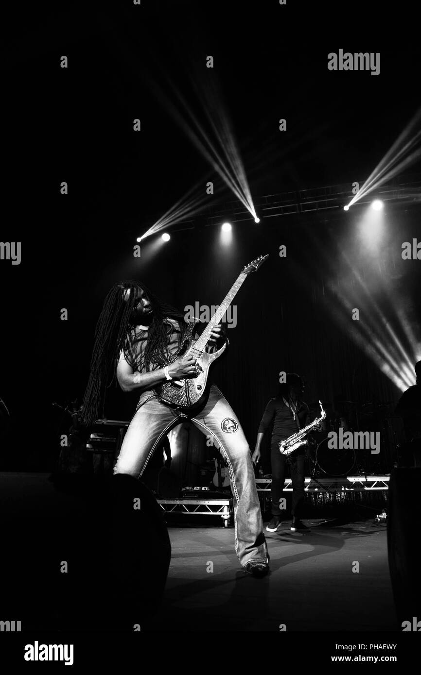 Photos de chanteur de reggae et de la légende Beres Hammond à l'O2 Brixton Academy, London 2018. ©O.Giuliano Eboulia/graphikvision.com Banque D'Images
