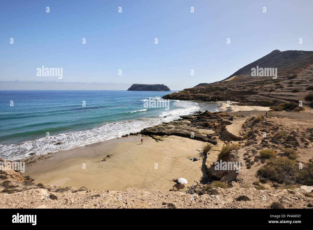 La Plage De Porto De Frades Lîle De Porto Santo Madère